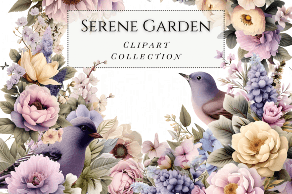 Download Serene Garden Flower Graphics - Flower Collection