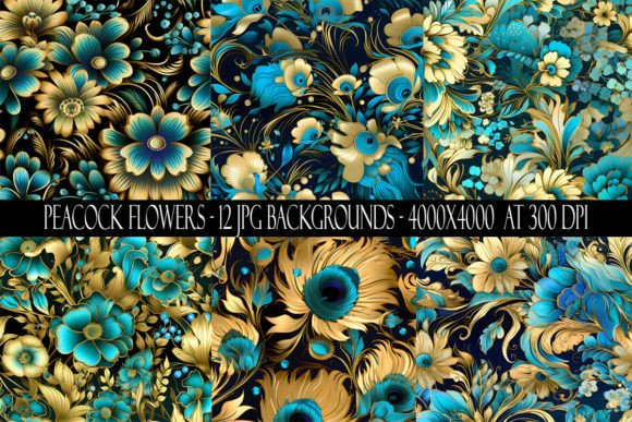 Download Peacock Flower Backgrounds - Flower Collection