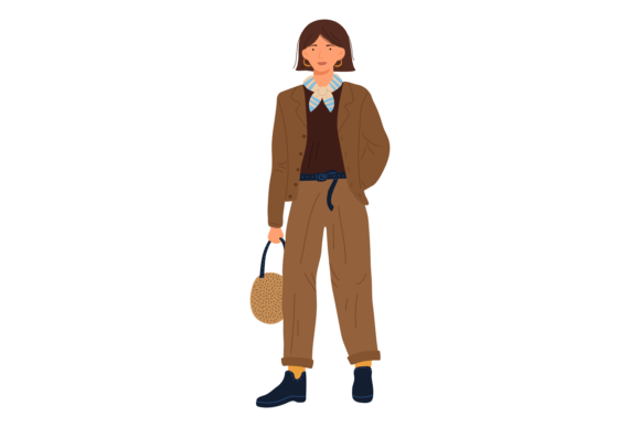 Download Stylish Woman in Suit. Corporate Worker - Premium Bundle