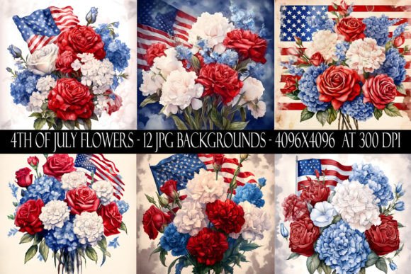 Download 4th of July Flower Backgrounds - Flower Collection
