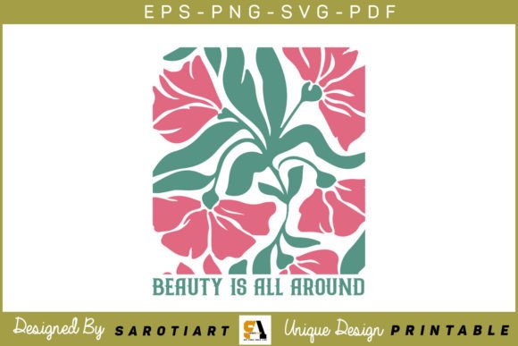 Download Boho Flower Inspiration SVG Design - Flower Collection