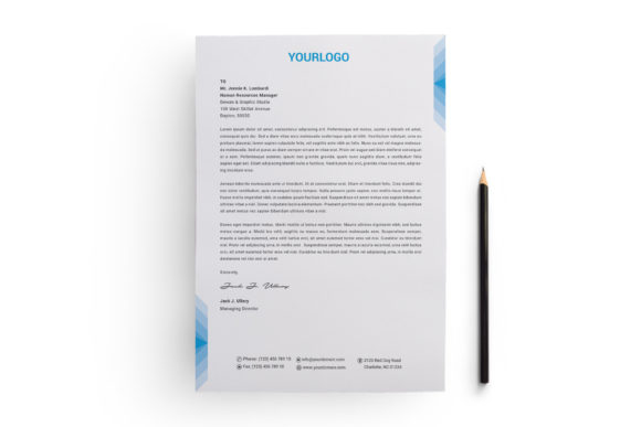 Download Corporate Print Ready Letterhead Design - Corporate Collection