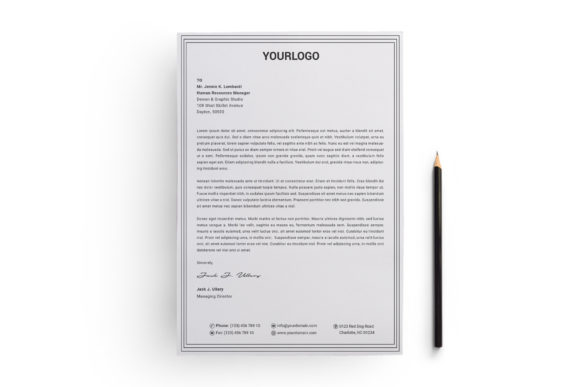 Download Corporate Letterhead Design Print Ready - Corporate Collection