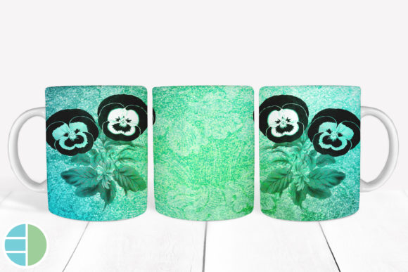Download Mug Sublimation Vintage Flower Designs - Flower designs Collection