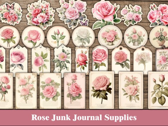 Download Rose Flowers Ephemera Craft Supplies - Flower Collection
